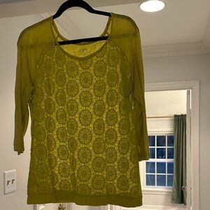 LOFT Women's Lace Blouse